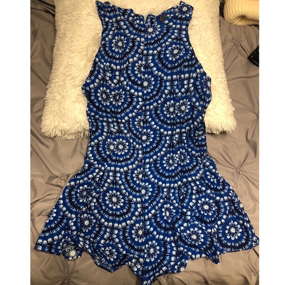 blue forever 21 romper - Picture 1 of 2